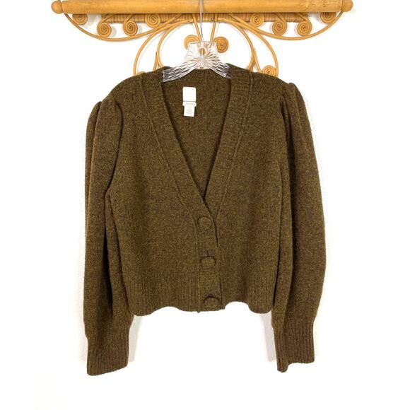H&M Wool Blend Cardigan Sweater M - Picture 1 of 6